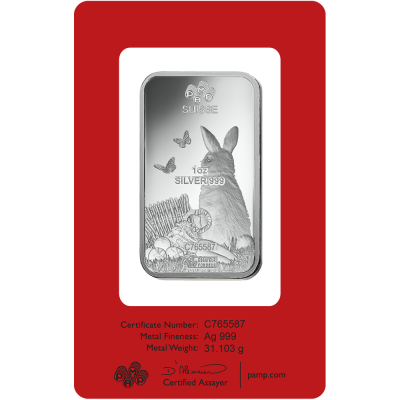 Lunar Rabbit (2023) – 1 oz – Silberanlagebarren
