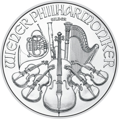 Wiener Philharmoniker (verschiedene Jahrgänge) – 1 oz – Silberanlagemünze