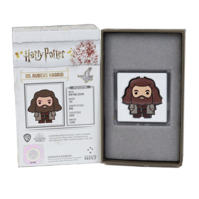 Rubeus Hagrid (2020) - Chibi 1 OZ - moneda de colección de plata