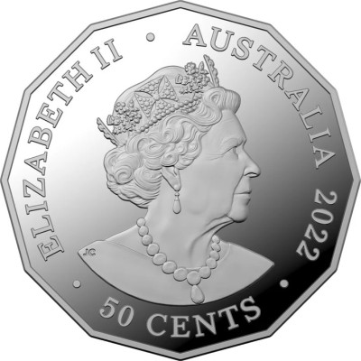 Giubileo di platino di Sua Maestà la Regina Elisabetta II (2022) - 18,24 g - moneta da collezione in argento