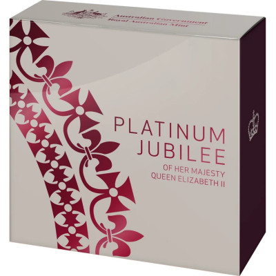 Jubilé de platine de Sa Majesté la reine Élisabeth II (2022) - 18,24 g - pièce de collection en argent