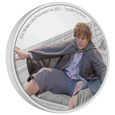 El Señor de los Anillos - (serie de 2021) - 7 onzas - monedas de plata de colección