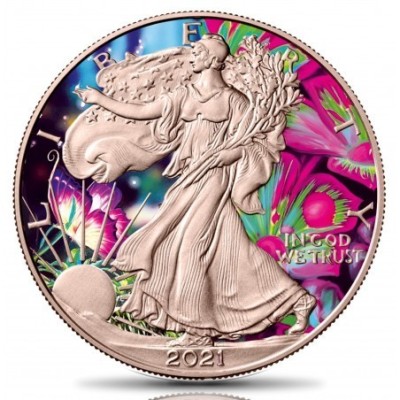 1 oz Butterfly American Eagle - stříbná mince